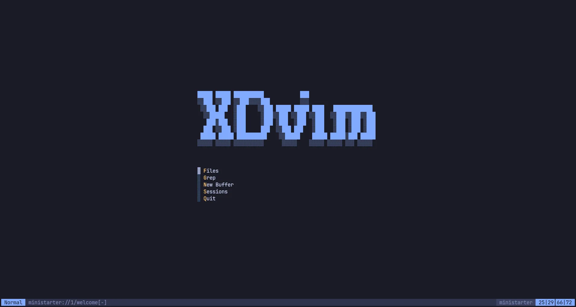XDvim
